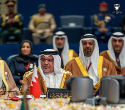 HRH the Crown Prince and Prime Minister participates in the 45th GCC Summit: 1 December 2024