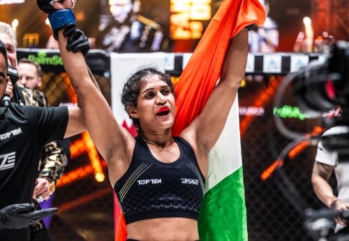 Suchika Tariyal follows path of Ronda Rousey and Kayla Harrison with submission win at BRAVE CF 92 