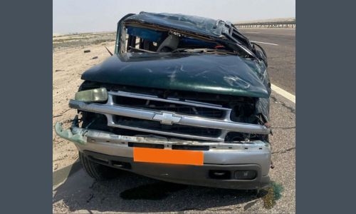 Major road accident in Iraq kills a woman, injures seven Bahrainis