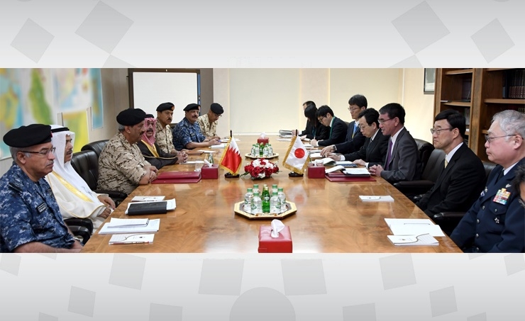 Commander-in-chief receives Japanese defence minister