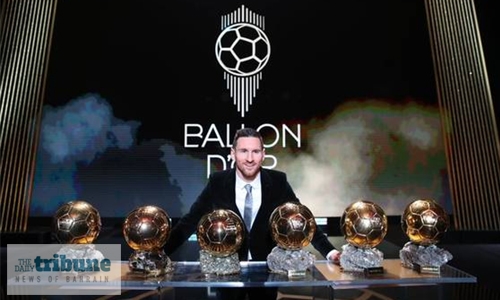 Messi wins sixth Ballon d’Or