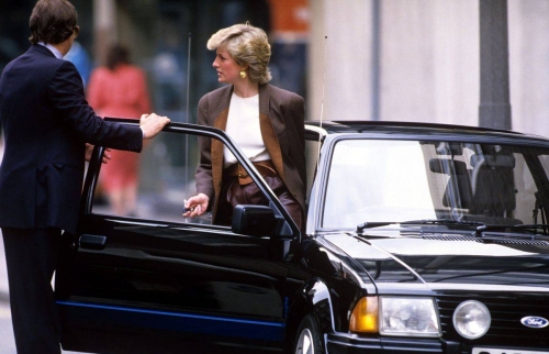 Princess Diana’s one-of-a-kind Ford Escort goes up for auction