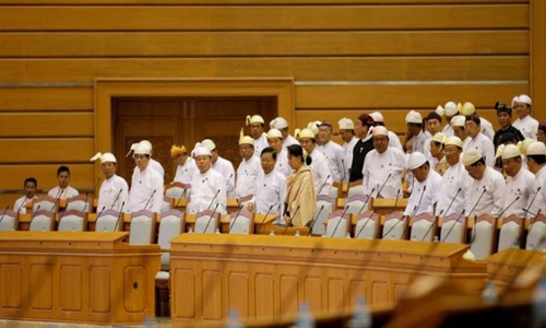 Military threats, coup fears overshadow Myanmar parliament opening