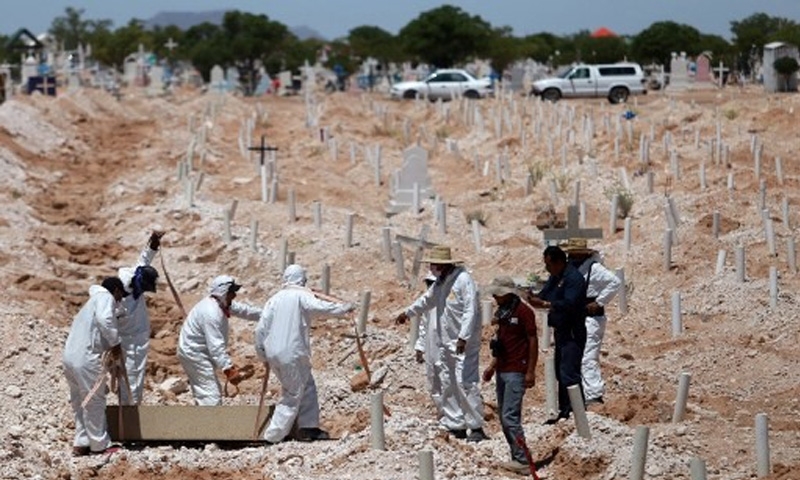 Mass grave site with 166 bodies found in Mexico