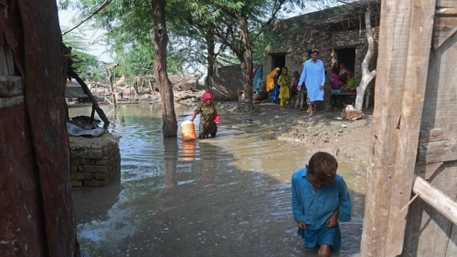 'Burning with pain' as Pakistan floods threaten major health crisis