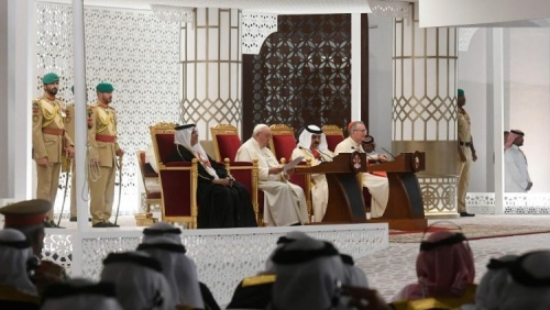 Bahrain land of tradition and progress: Pope Francis 