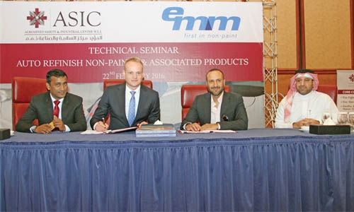 ASIC, EMM sign auto refinish JV