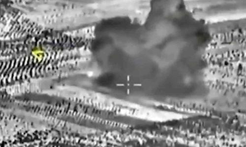 Nearly 450 killed in Russian strikes on Syria