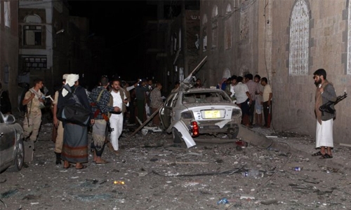 Wrong information behind Sanaa hall bombing