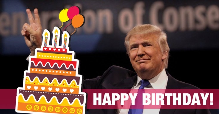 Donald Trump, America’s oldest first-time president, turns 72