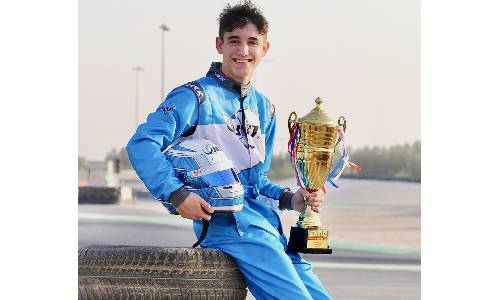 Bahrain-based racer Lewis Smith set for European karting campaign