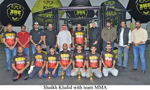 Shaikh Khalid directs MMA