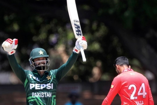 Ghulam ton secures series for Pakistan