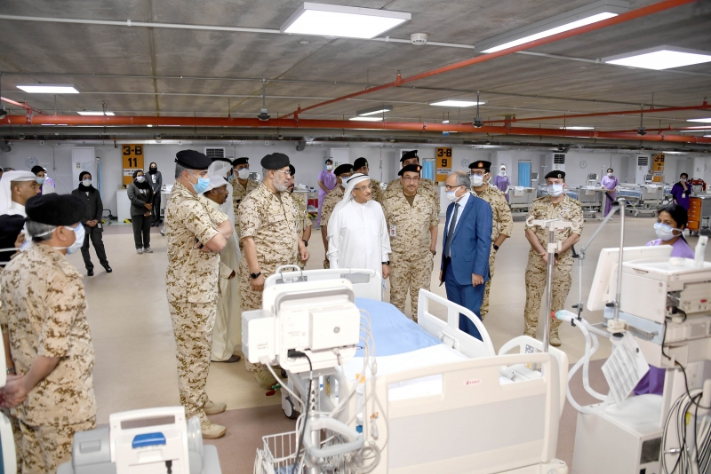 ‘A pioneering nation’ - Field Intensive Care Unit at Military Hospital with 130 beds created in a record seven days