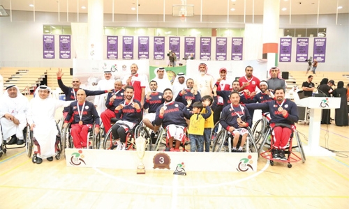 Bahrain clinch third position in GCC Wheelchair Basketball 