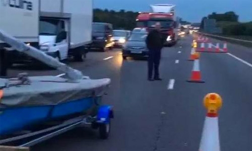 Several killed in British motorway crash