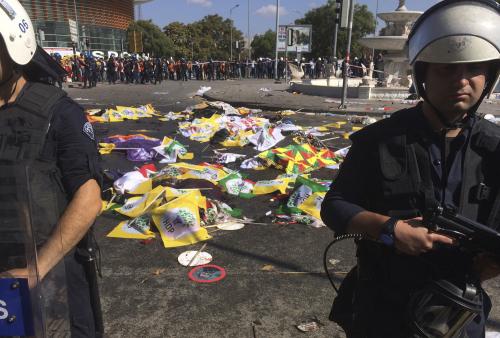 Turkey sacks top police brass after Ankara attacks