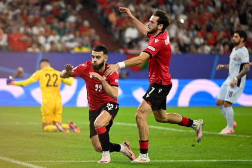 Georgia stun Portugal to reach Euro 2024 last 16