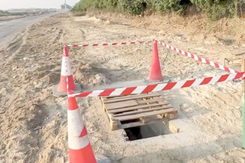 Manhole Cover Thefts Pose Danger to Athletes and Horse Riders in Northern Governorate