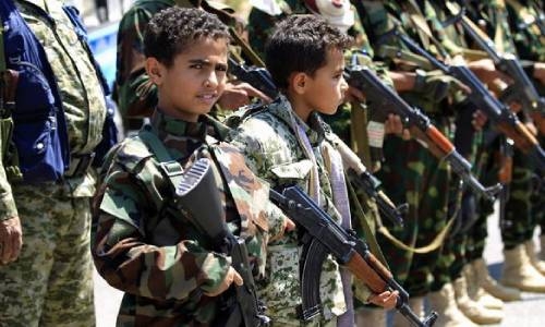 Houthis ‘recruiting thousands of Yemeni children’