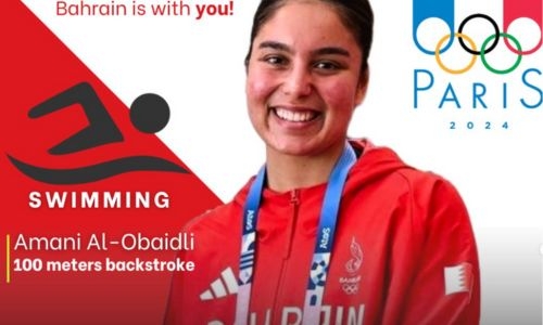 Bahrain’s Al-Obaidli finishes sixth in 100 metre backstroke heats