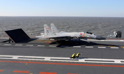 China aircraft carrier group conducts first live-fire drills