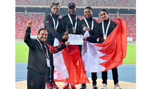 Bahrain second on athletics medal table at Arab Games