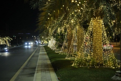 Riffa Clock Tower shines bright for National Day 