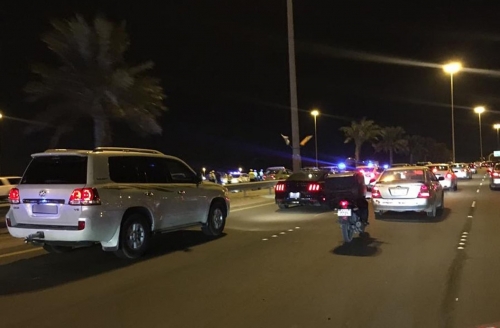 Two-Vehicle Collision in Muharraq Results in Fire, No Injuries Reported