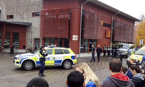 Two killed in sword attack on Sweden school