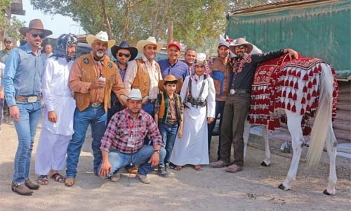 Fun, frolic at cowboy carnival in Muharraq