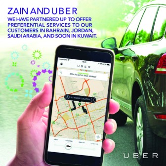 Zain, Uber in service deal