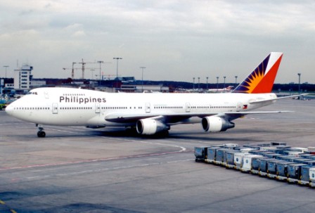 Philippine Airlines in emergency landing