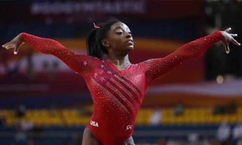 Biles leads US to women’s team gold