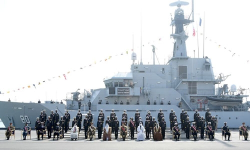 State-of-the-art RBNS Al Zubara and other BDF naval battleships inaugurated
