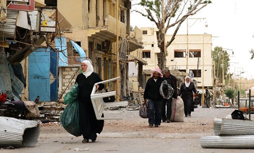 Syrians return home to Palmyra after IS ousted