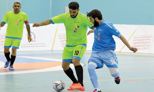Abu Saiba, Central Youth Centre advance in Futsal league 