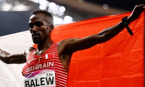 Bahraini athlete Birhanu Balew finishes 10th in men’s 5000m heats