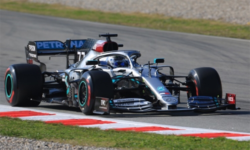 Mercedes finally click as Bottas tops F1 test