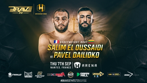 Knockout artists Dailidko and El Oussaidi meet in Heavyweight clash at BRAVE CF 74
