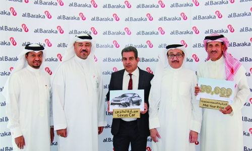 Al-Baraka Islamic Bank names raffle draw winners