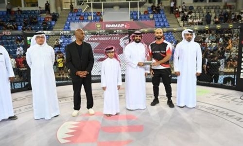 HH Shaikh Salman bin Mohammed crowns winners of Khalid bin Hamad MMA Championship 2024