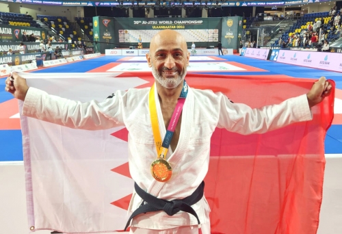 Bahrain win gold, bronze medals in jiu-jitsu worlds