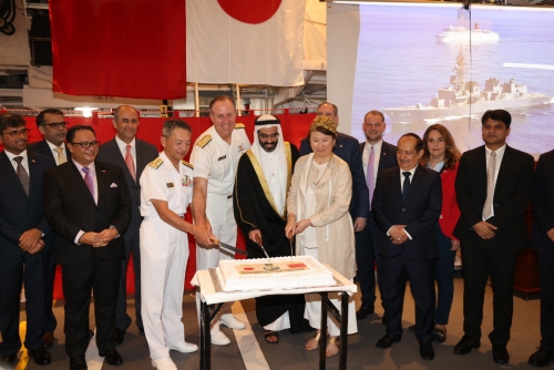 Japan and Bahrain Celebrate 15 Years of Counter-Piracy Operations