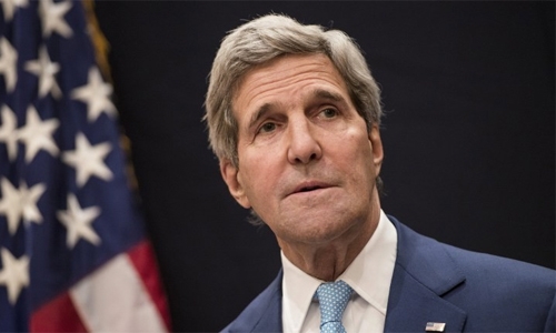  US Secretary of State John Kerry hailed