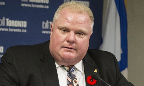 Former Toronto mayor Rob Ford dead of cancer at 46