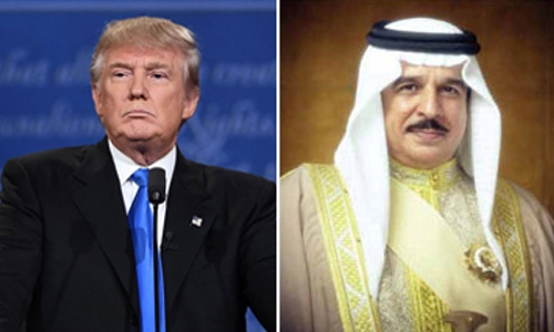  HM King congratulates US President-elect Donald Trump