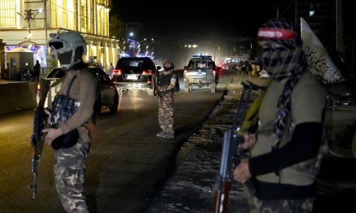 Two died in explosion at Kabul T20 cricket game, say Taliban