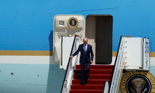 US President Joe Biden arrives in Israel for Mideast visit