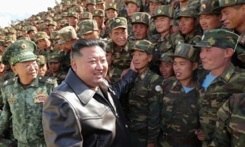 North Korea’s Kim threatens to use nukes if attacked